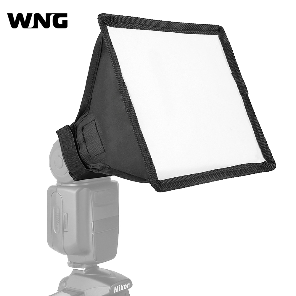 Photography Lighting With Flash - 15x17cm Softbox Riflettore Flash Diffusore Pieghevole
