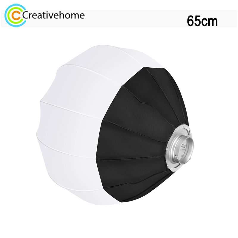 Photography Lighting With Flash - PULUZ 65cm lanterna pieghevole Softbox copertura