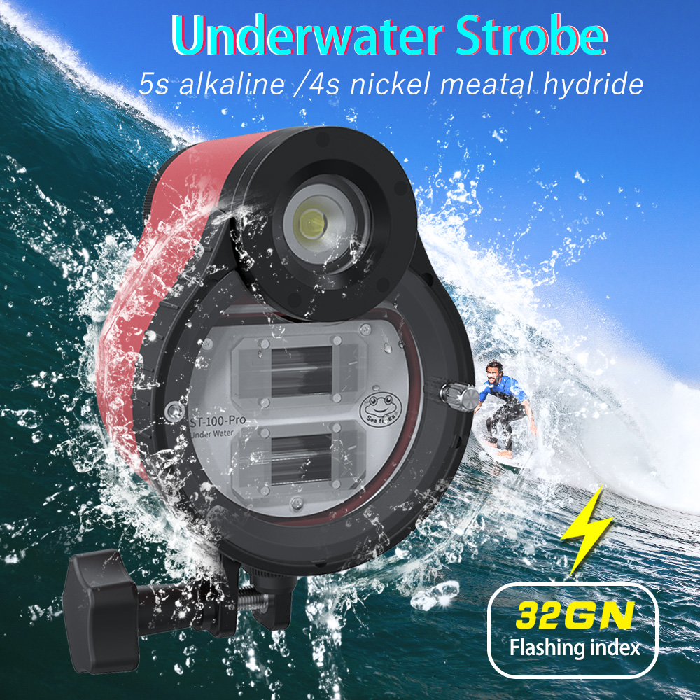 Photography Lighting Brands - Seafrogs ST-100 Pro Fotografia subacquea Strobe