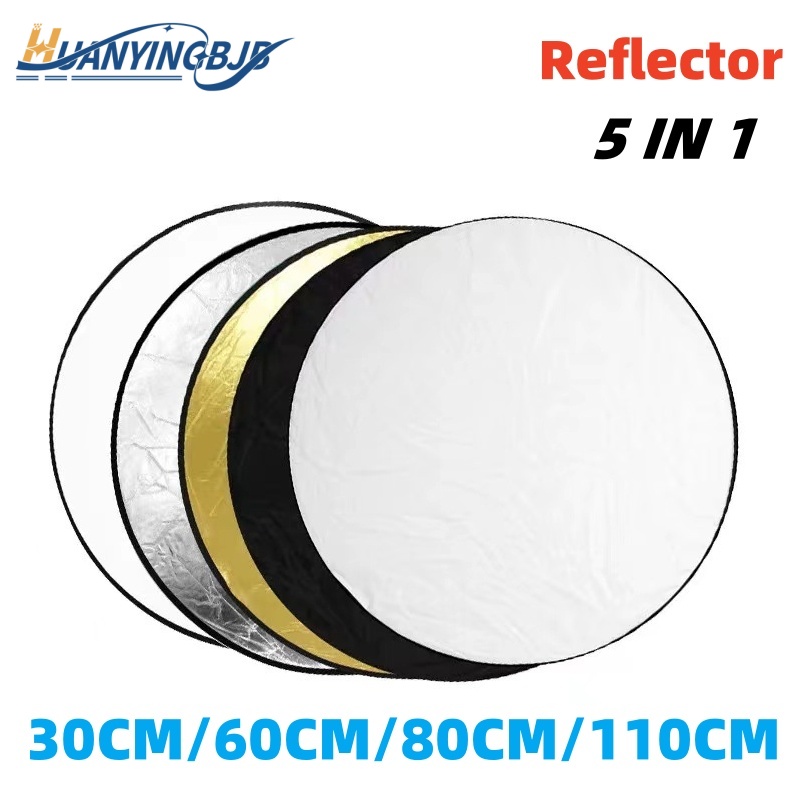 Photography Lighting Diffuser - HUANYINGBJB Riflettore fotografico portatile 5 in