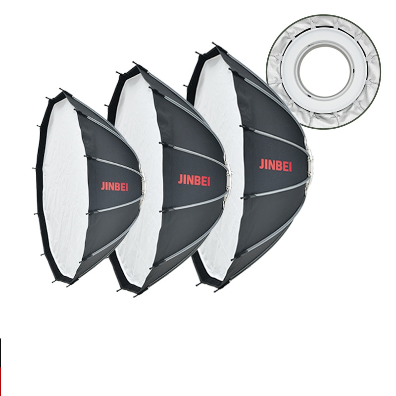 Photography Lighting Diffuser - JINBEI 65 Softbox Parabolico a Montaggio