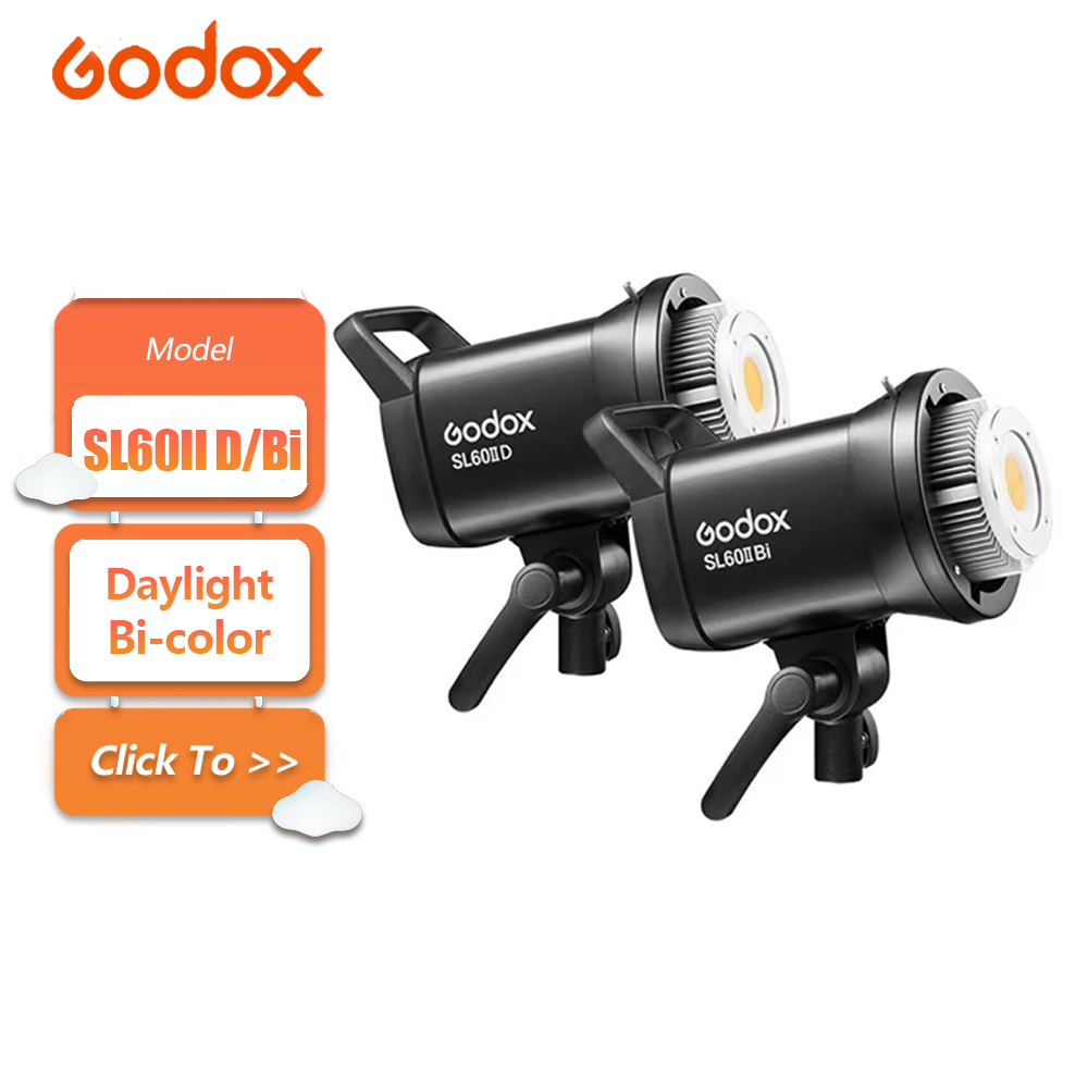Photography Lighting Grid - Godox SL60IID SL60IIBi Luce LED Bicolore