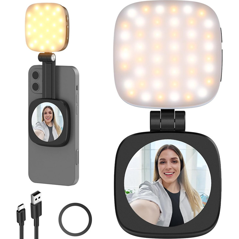 Photography Lighting Brands - Luce per selfie magnetica pieghevole 2