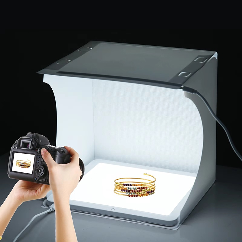 Photography Lighting Tool - Softbox Portatile da 20cm per Fotografia,