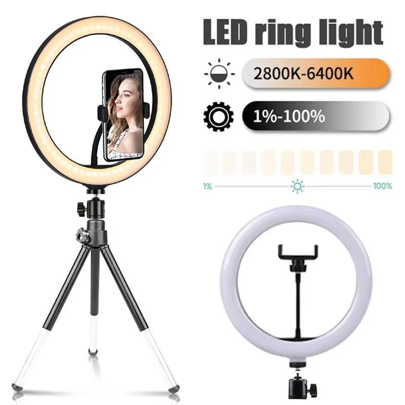 Photography Lighting Tool - Luce ad anello per selfie da