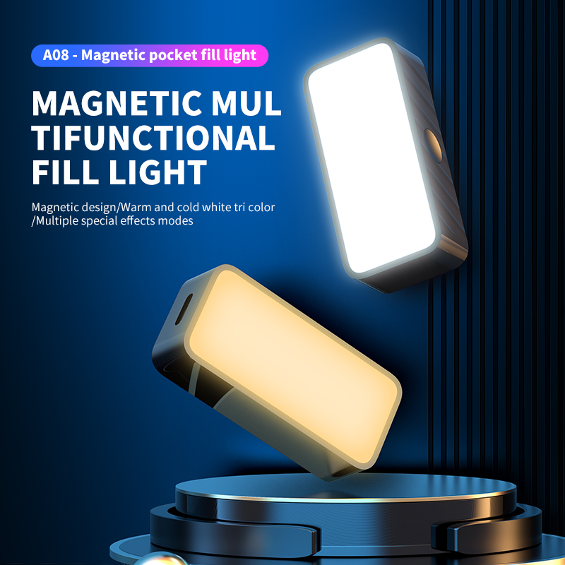 Photography Lighting Products - Mini luce di riempimento magnetica portatile