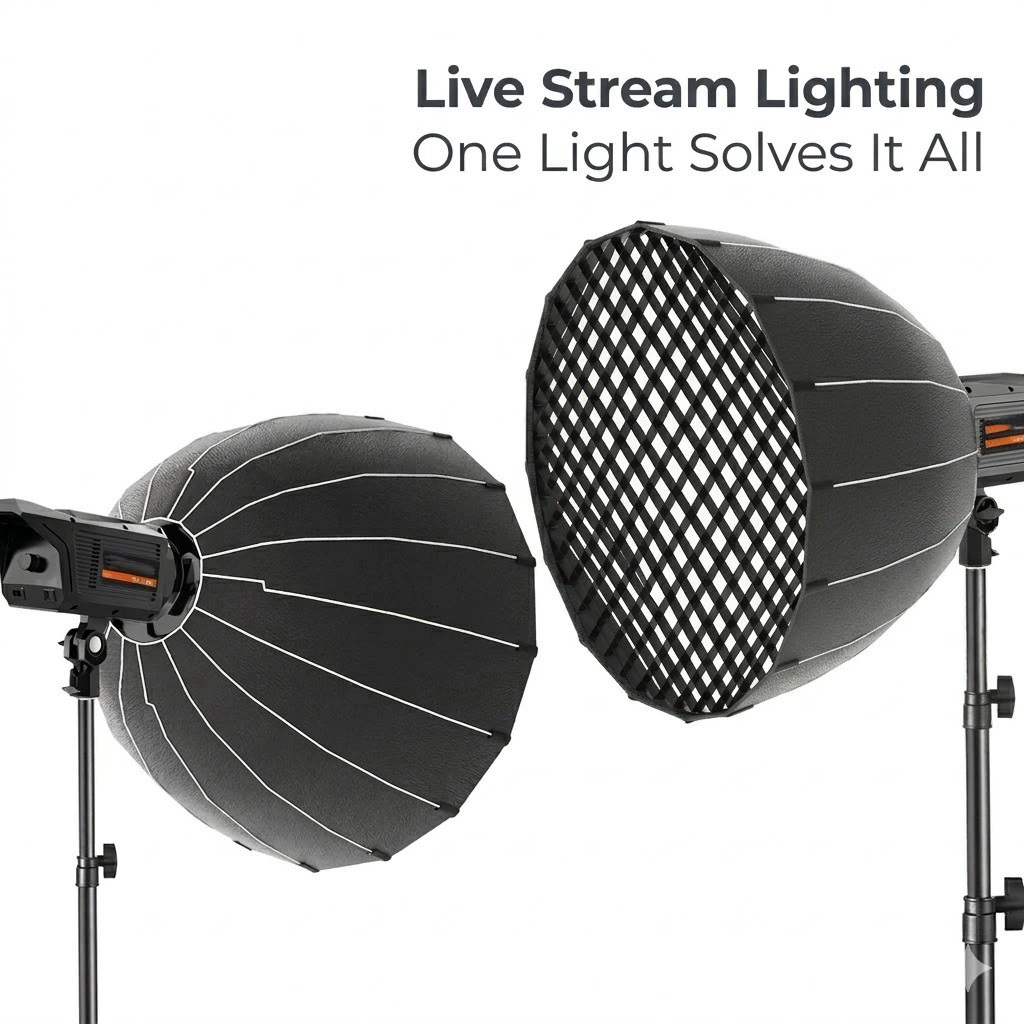 Photography Lighting Grid - Luce LED da Studio 100W 200W