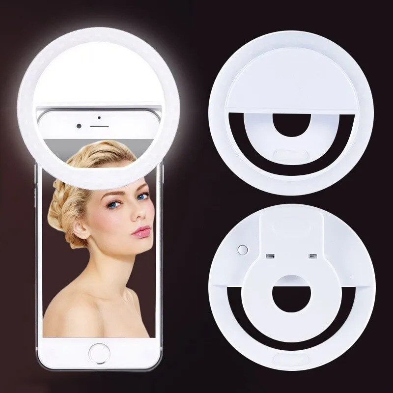 Luce ad anello per Selfie a LE - Photography Lighting Tool recensione e prezzo