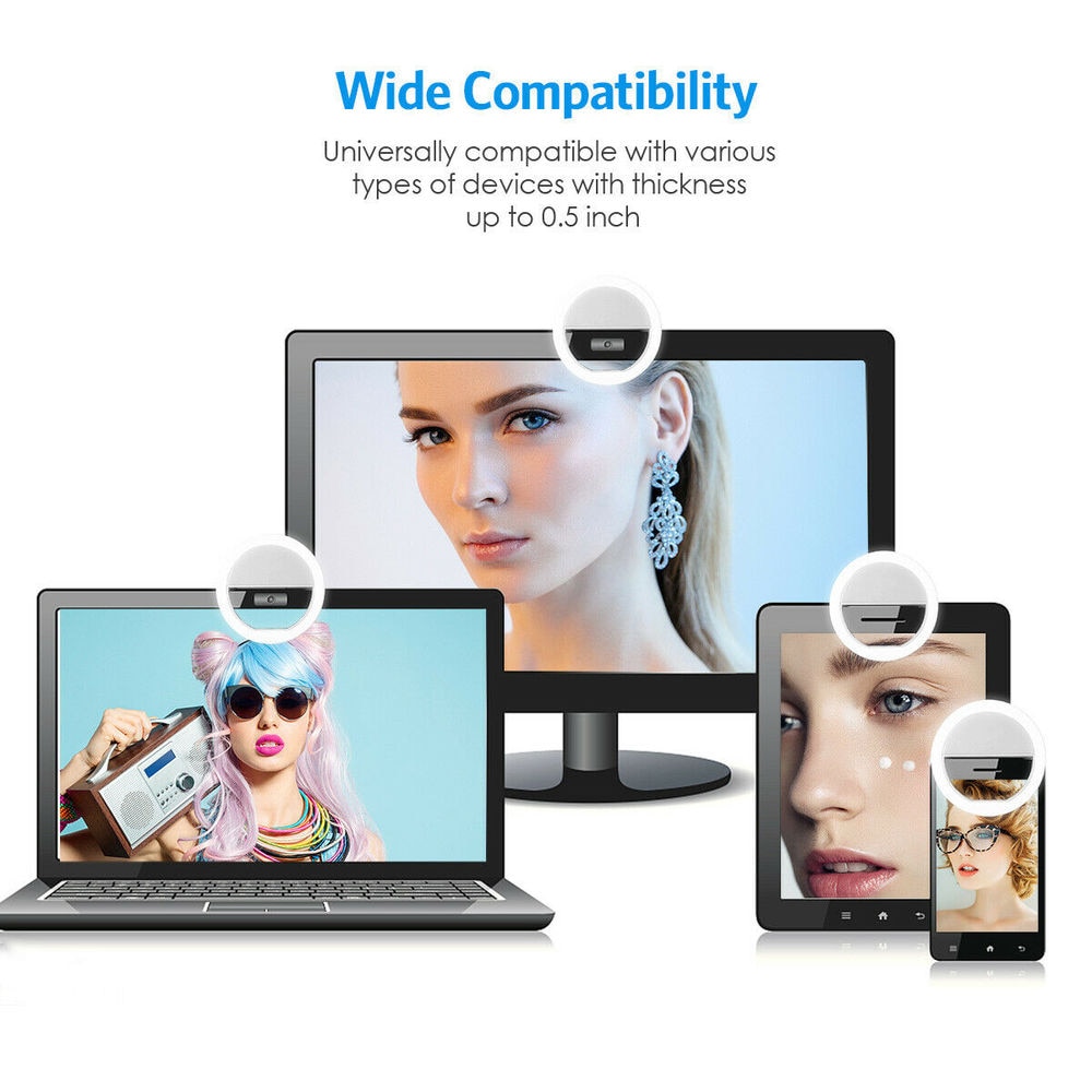 Luce ad anello per Selfie a LE - Photography Lighting Tool recensione e prezzo