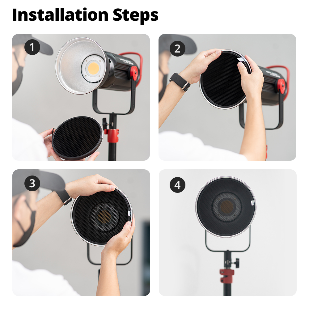 AMBITFUL HC-06K Set di griglie - Photography Lighting Grid recensione e prezzo