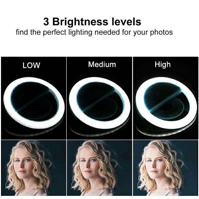 LED Selfie Ring Light 3 modali - Photography Lighting Tool recensione e prezzo