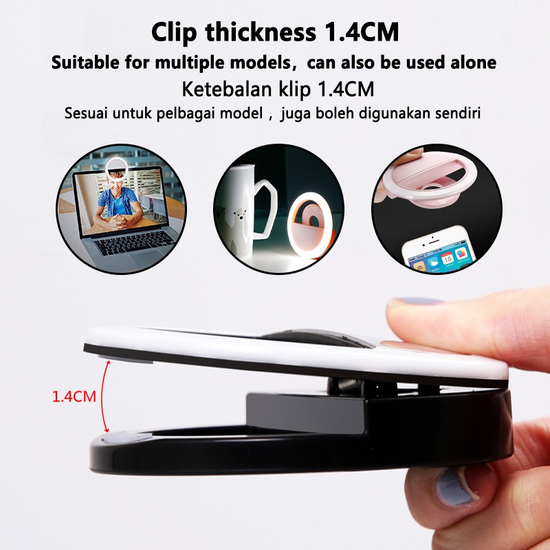 LED Selfie Ring Light 3 modali - Photography Lighting Tool recensione e prezzo