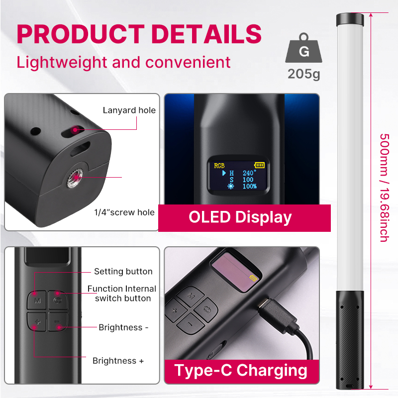 Ulanzi VL119 Palmare RGB Color - Photography Lighting Grid recensione e prezzo