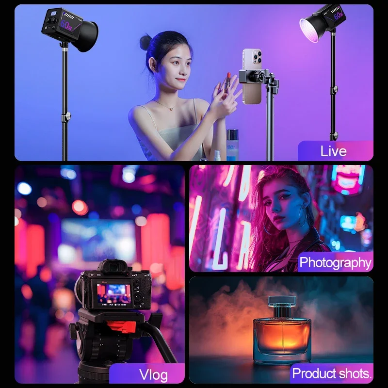 Luce video RGB Luce portatile  - Photography Lighting Grid recensione e prezzo