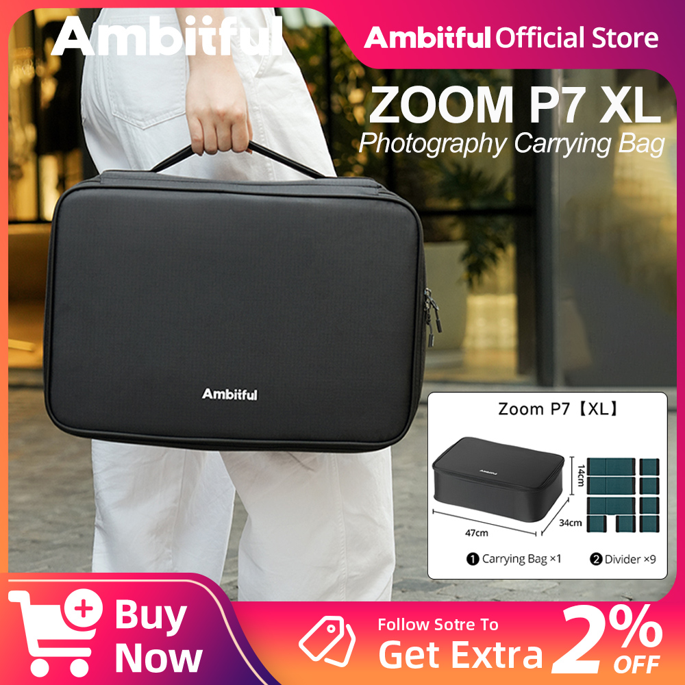 Ambitful ZOOM P7II XL Borsa da - Photography Lighting Bag recensione e prezzo