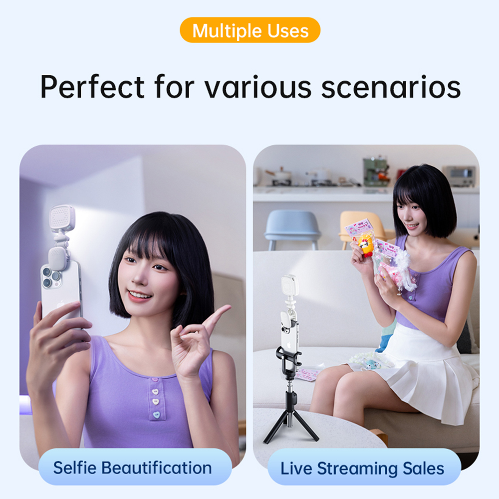 Lampada portatile per selfie a - Photography Lighting Tool recensione e prezzo