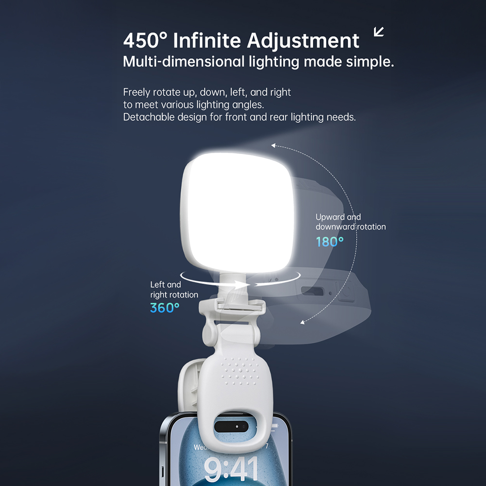 Lampada portatile per selfie a - Photography Lighting Tool recensione e prezzo
