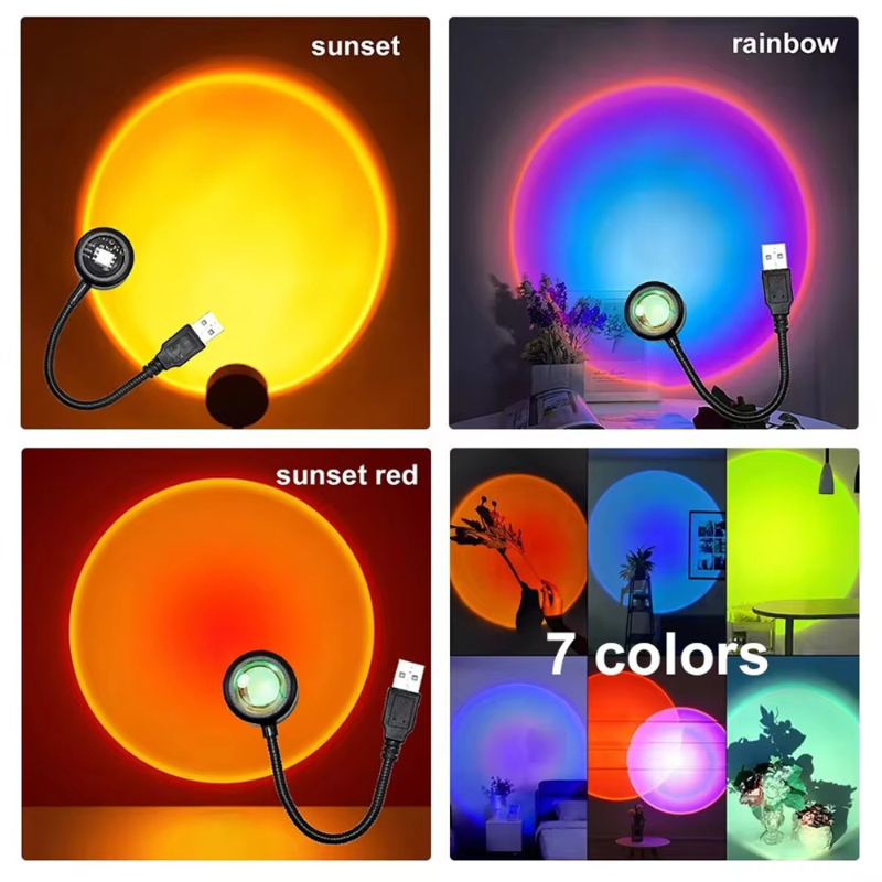 1-4 Pezzi Lampada Tramonto LED - Photography Lighting Wall recensione e prezzo