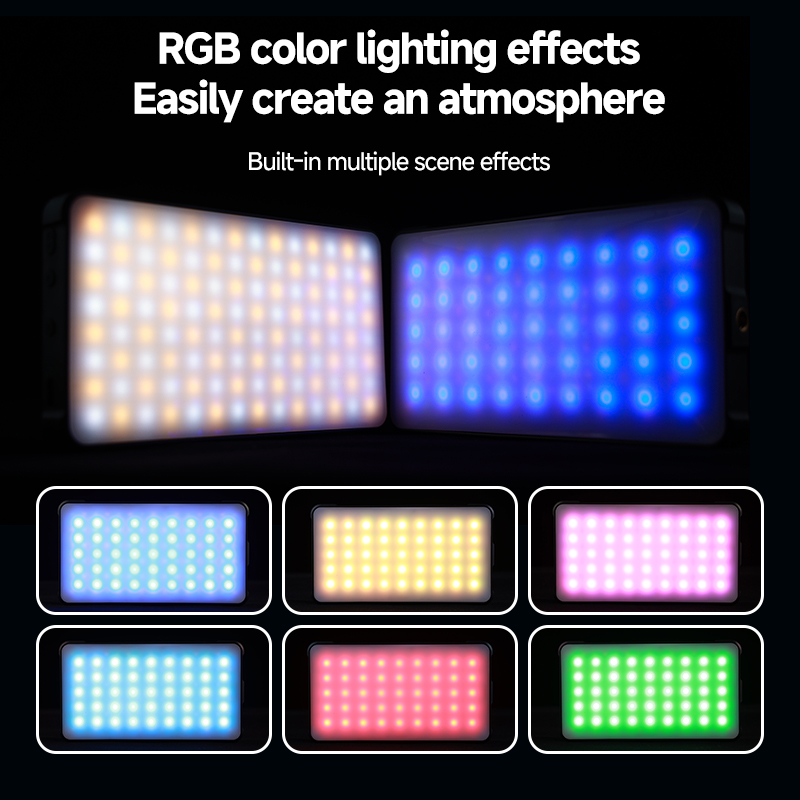 Luce video LED RGB Riempimento - Photography Lighting Tool recensione e prezzo
