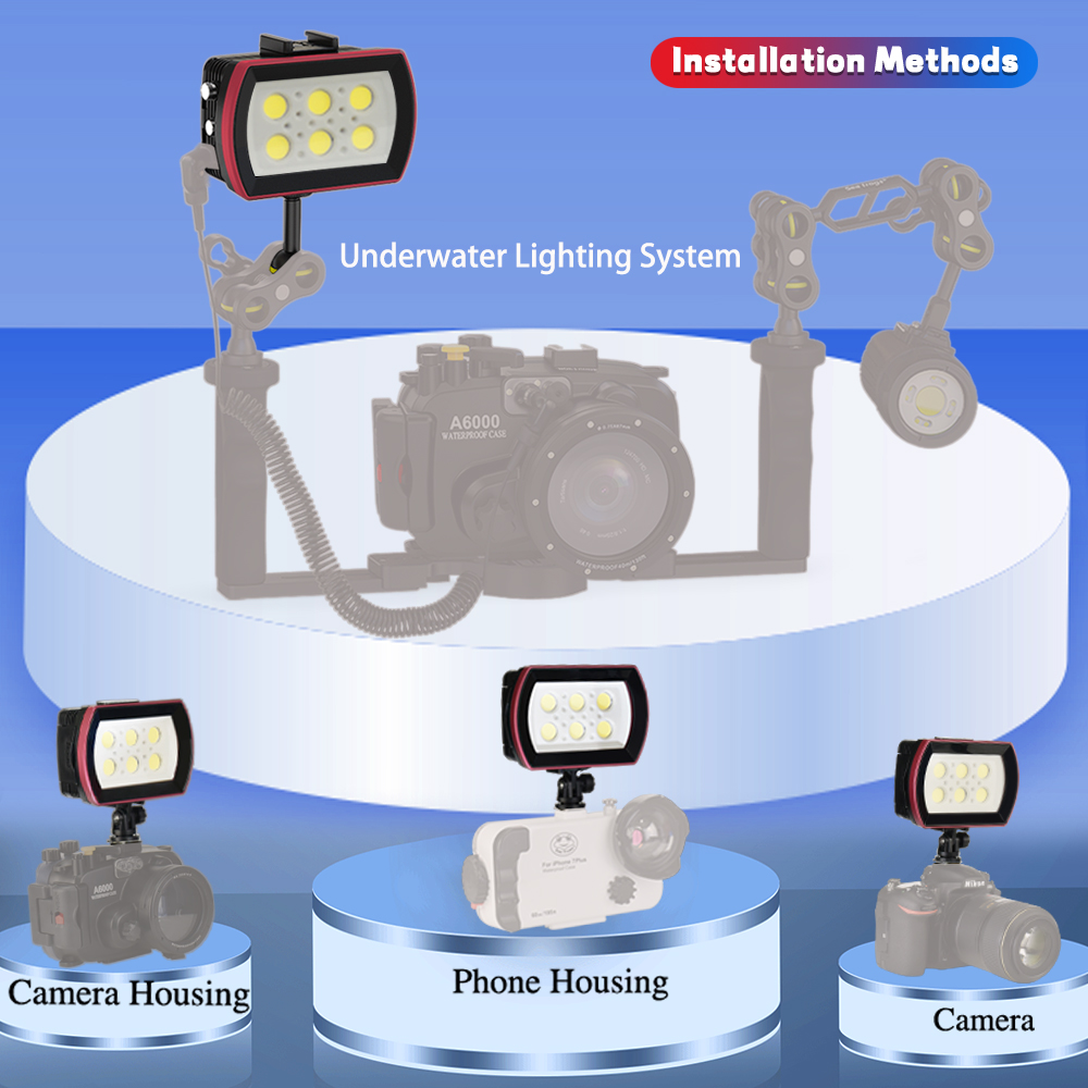 Seafrogs 40 metri luce LED imp - Photography Lighting Brands recensione e prezzo