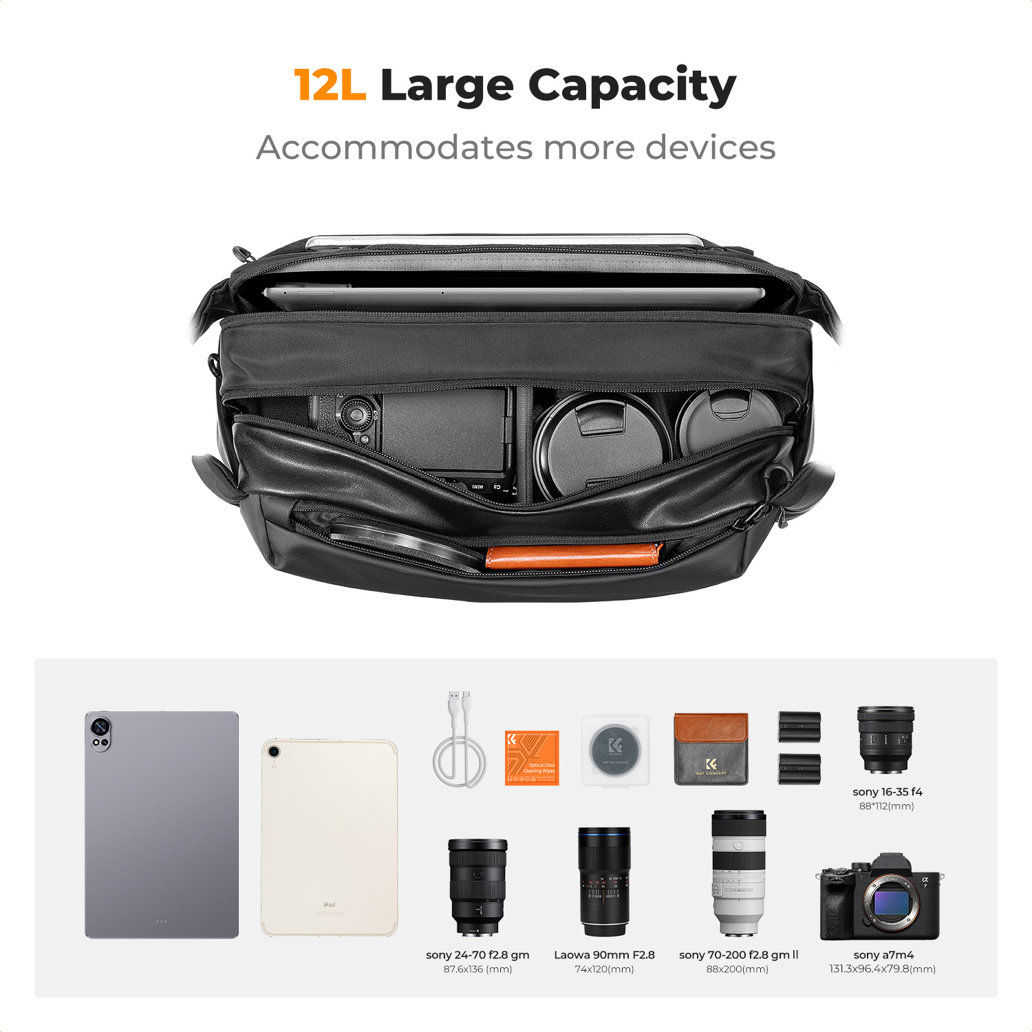 Borsa a tracolla per fotocamer - Photography Lighting Bag recensione e prezzo