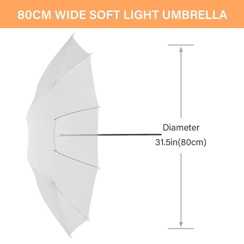 Ombrello diffusore di luce bia - Photography Lighting Diffuser recensione e prezzo