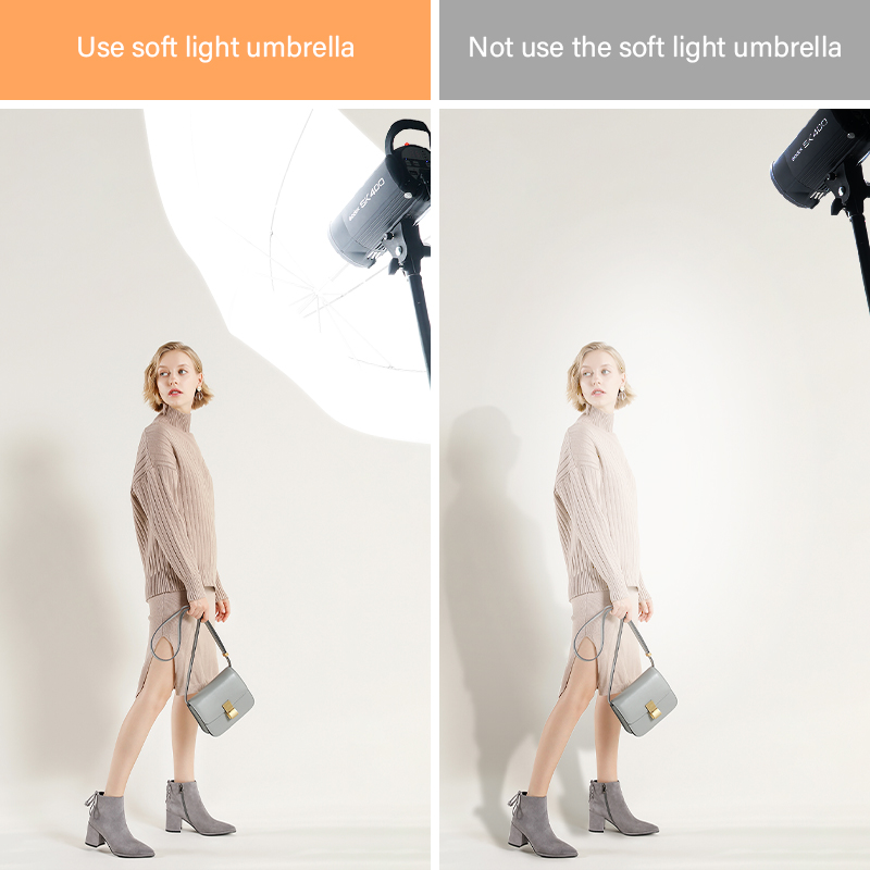 Ombrello diffusore di luce bia - Photography Lighting Diffuser recensione e prezzo