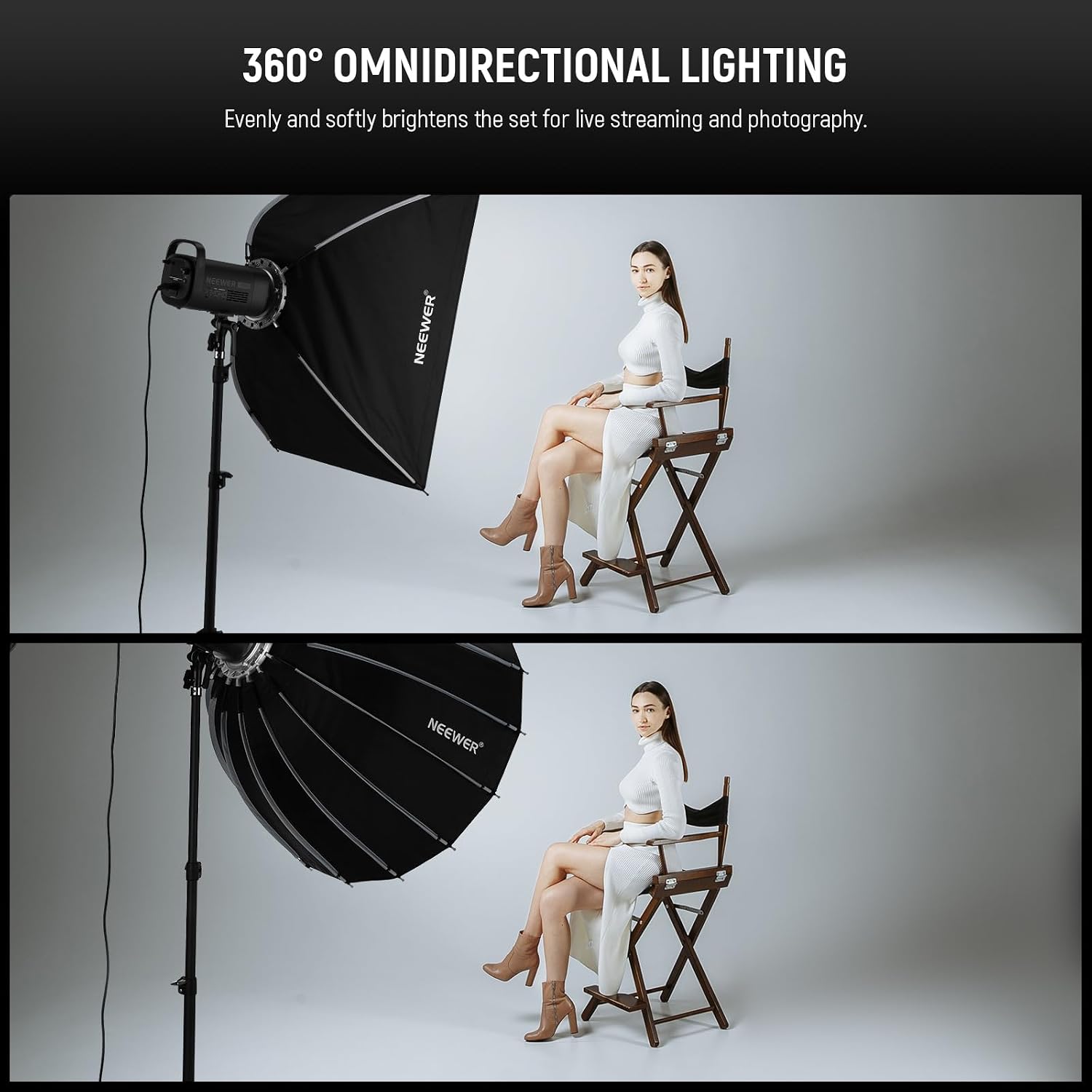 Softbox Parabolico con Attacco - Photography Lighting Diffuser recensione e prezzo