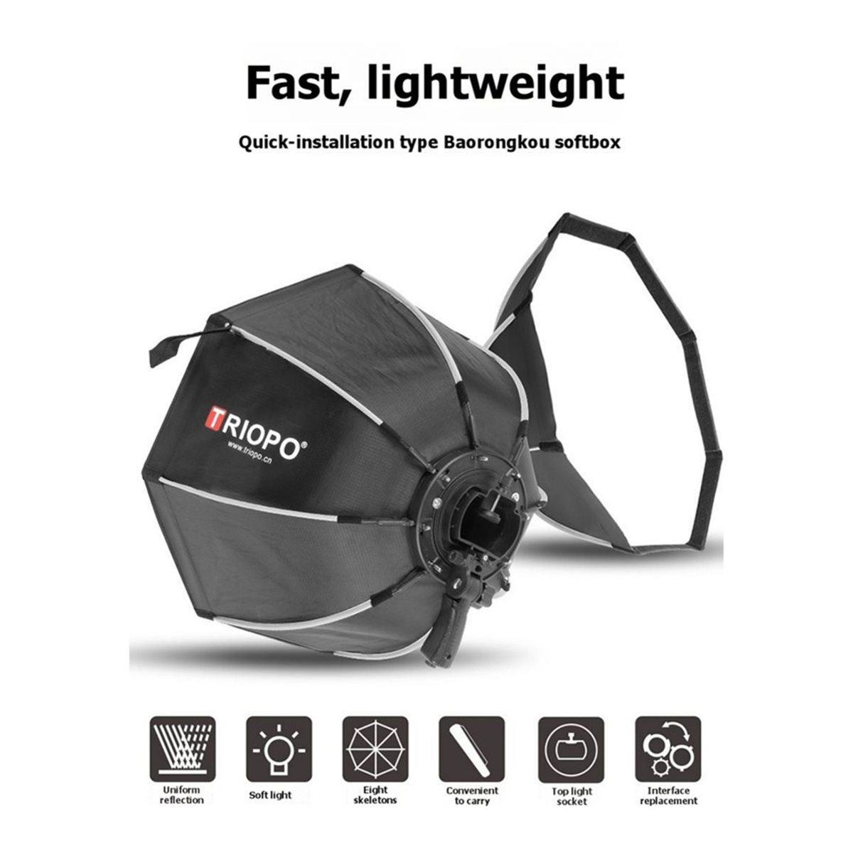 Softbox Ottagonale Pieghevole  - Photography Lighting Grid recensione e prezzo