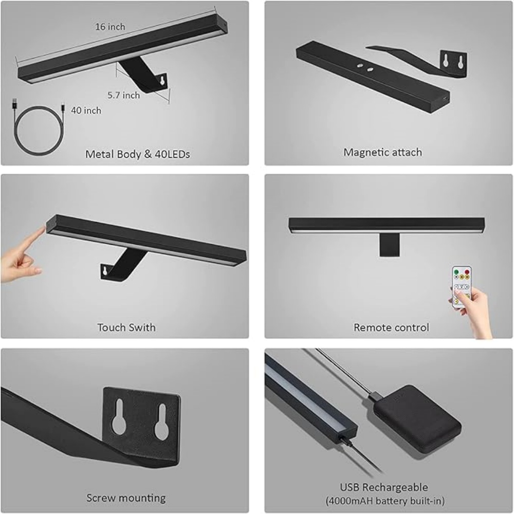 Lampada da Parete LED Ricarica - Photography Lighting Wall recensione e prezzo